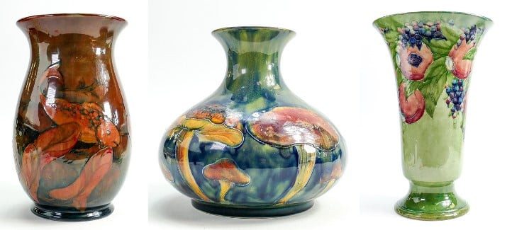 March-FA-sale-William-Moorcroft-vases